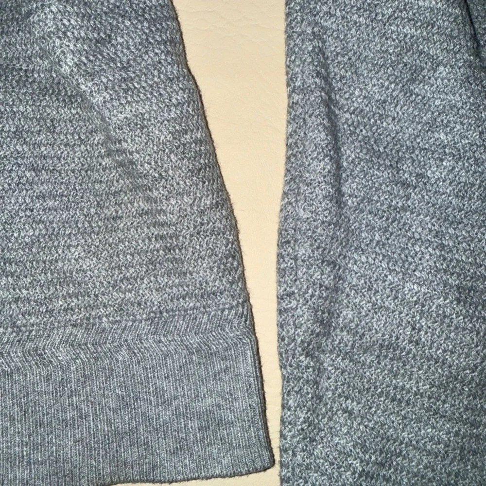 Jos‎ A. Bank Reserve Mens Gray Quarter Zip Long Sleeve Sweater Pullover Knit XL